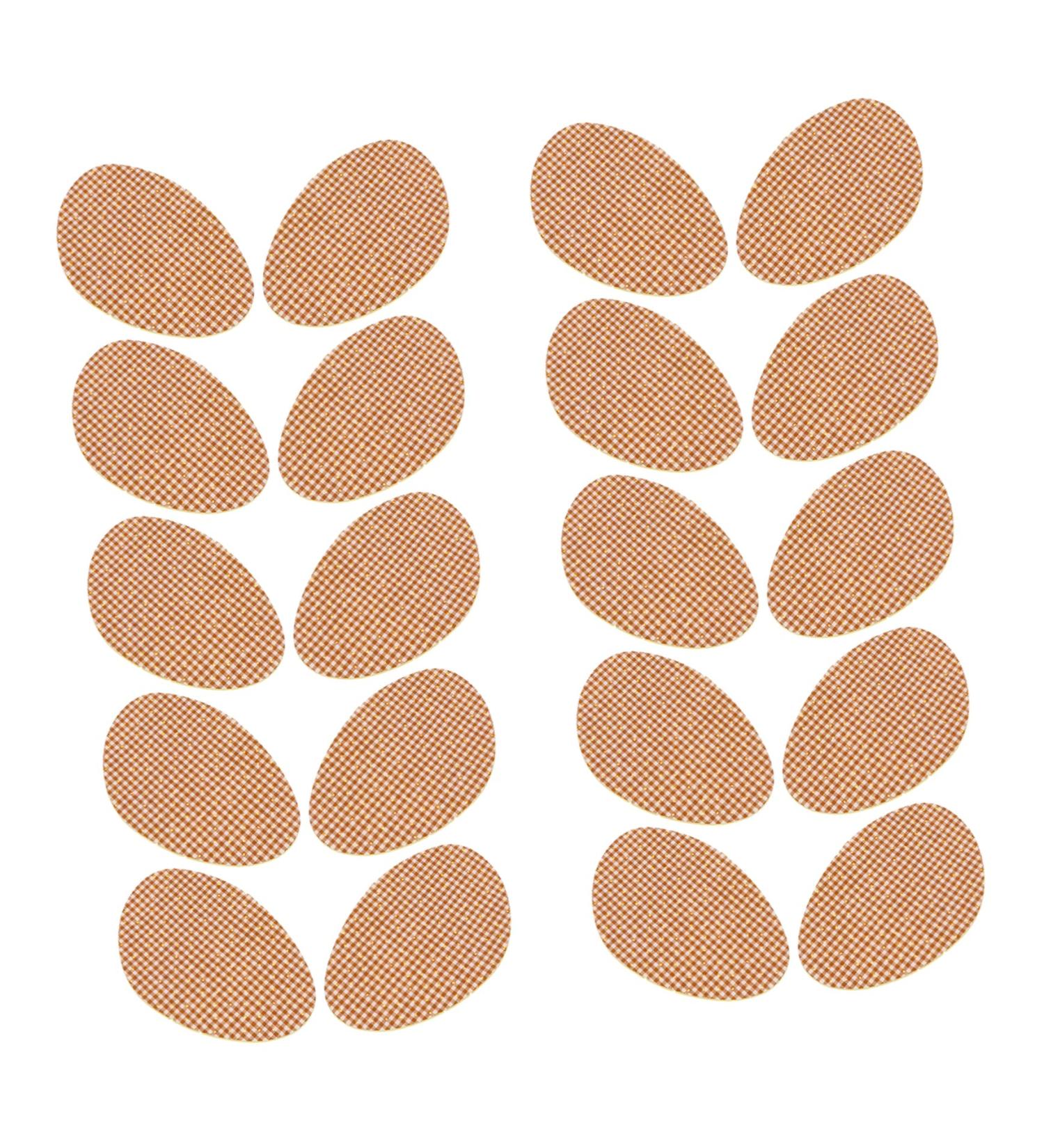 FOMIYES Gel Insoles - 10 Pairs Forefoot Half Size Cushions for Shoes | Toe Inserts & Shoe Pads | Yellow 12x8x0.2cm - Best Comfort & Support - Buy Online on GoSupps.com