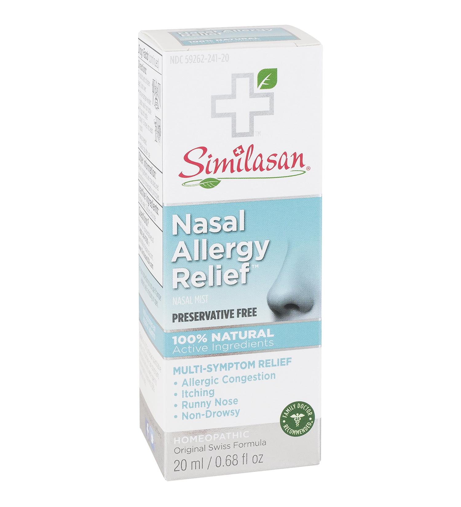 Similasan Nasal Allergy Relief 0.68 oz - Fast & Natural Relief (Pack of 1) - Buy Online on GoSupps.com