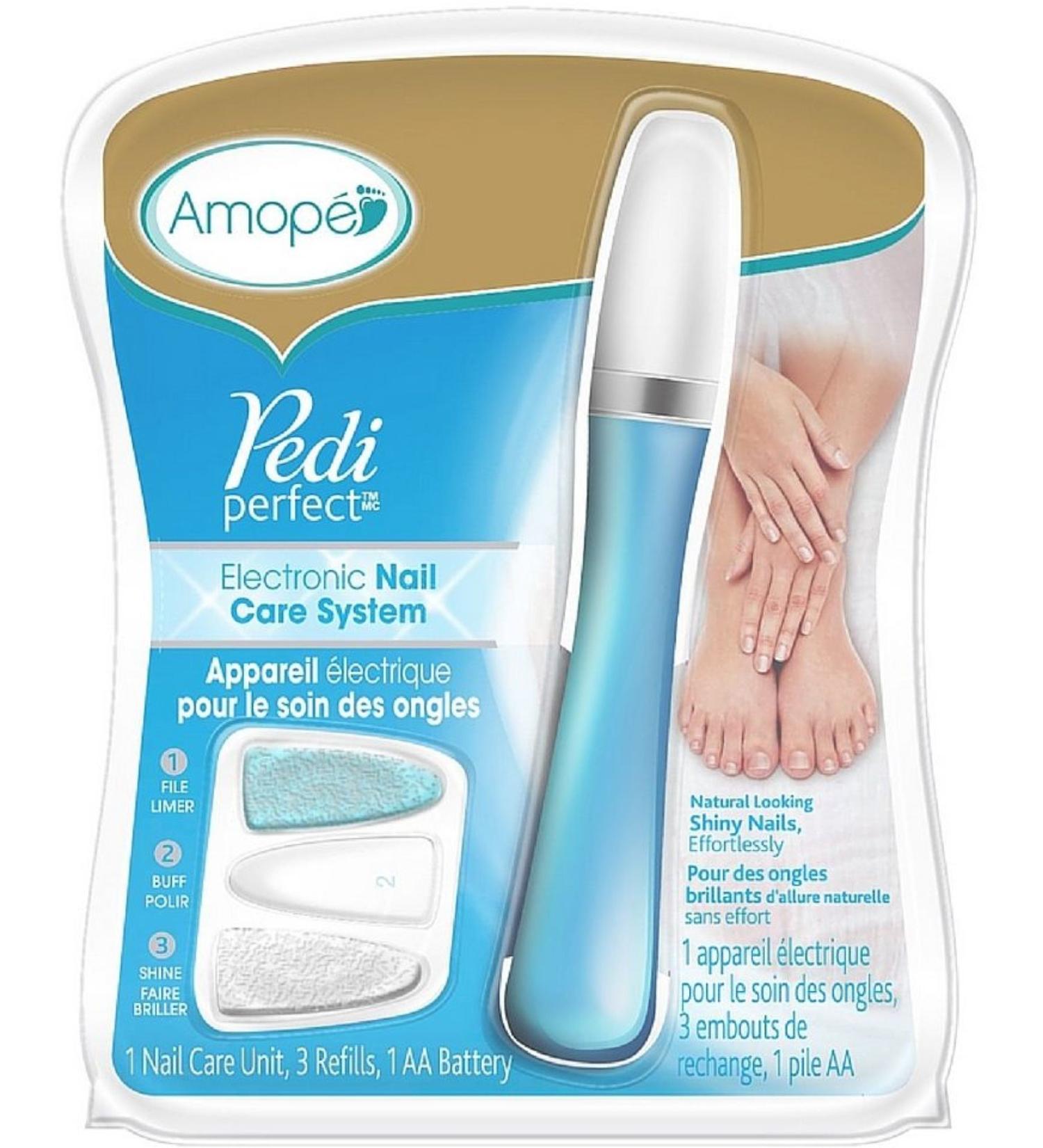 Pedi Perfect Electronic Nail Care System - Professional Nail Care Tool - Buy Online on GoSupps.com
