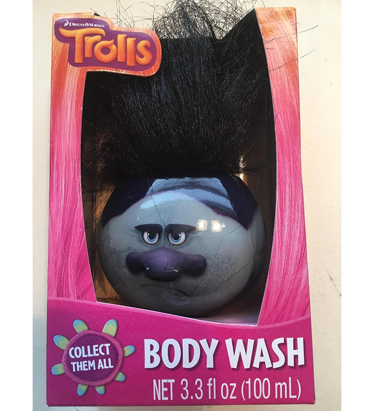 DreamWorks Trolls Body wash 3.3fl Oz Branch
