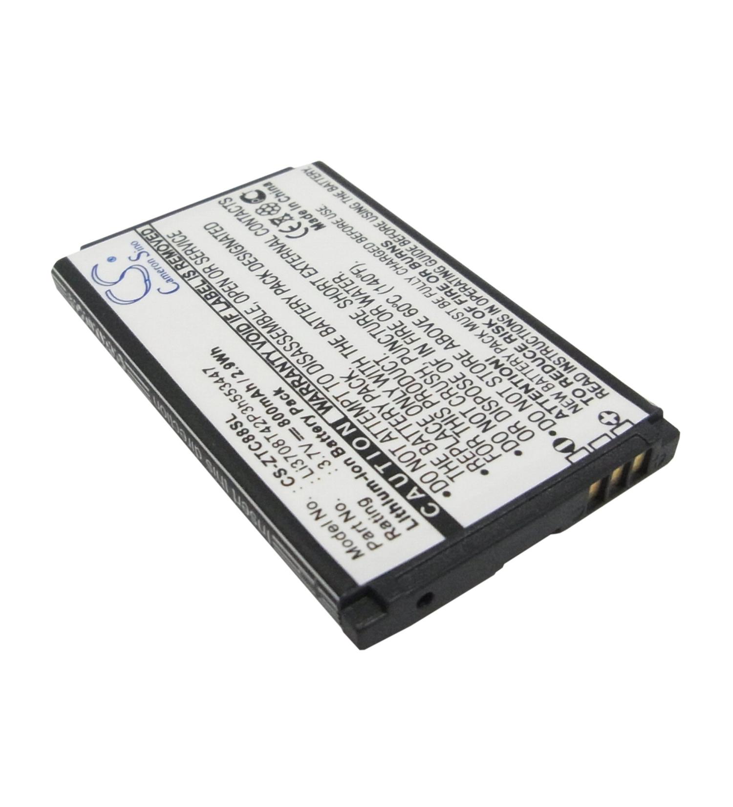 Replacement Battery for Vodafone 351 353 - 800mAh/3.7V Compatible with Li3707T42P3h553447 & Li3708T42P3h553447 - Buy Online on GoSupps.com