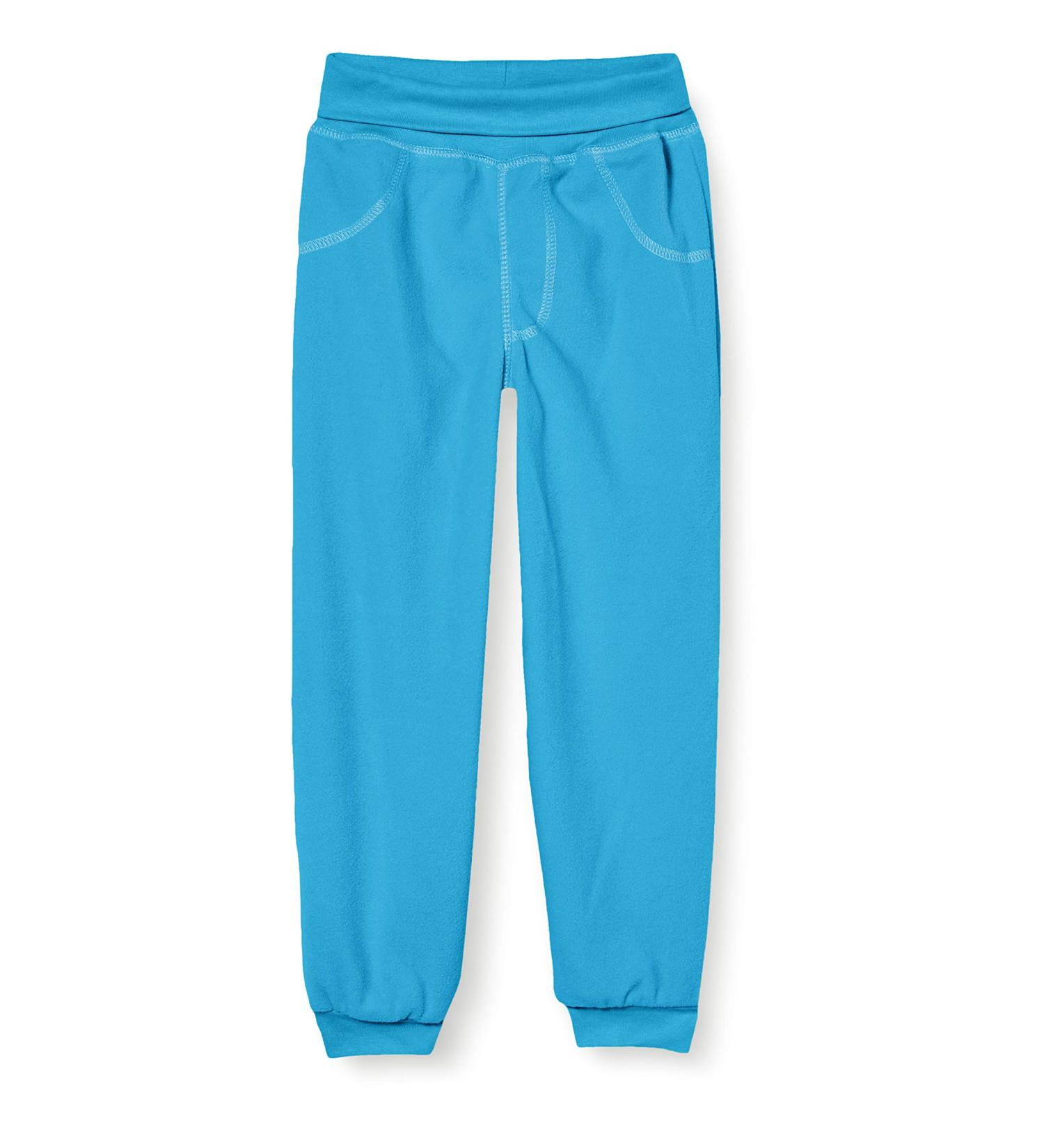 Playshoes Unisex Kid's Fleece-Pumphose Baby Pants 80 - Aqua Blue | Cozy and Stylish - Buy Online on GoSupps.com