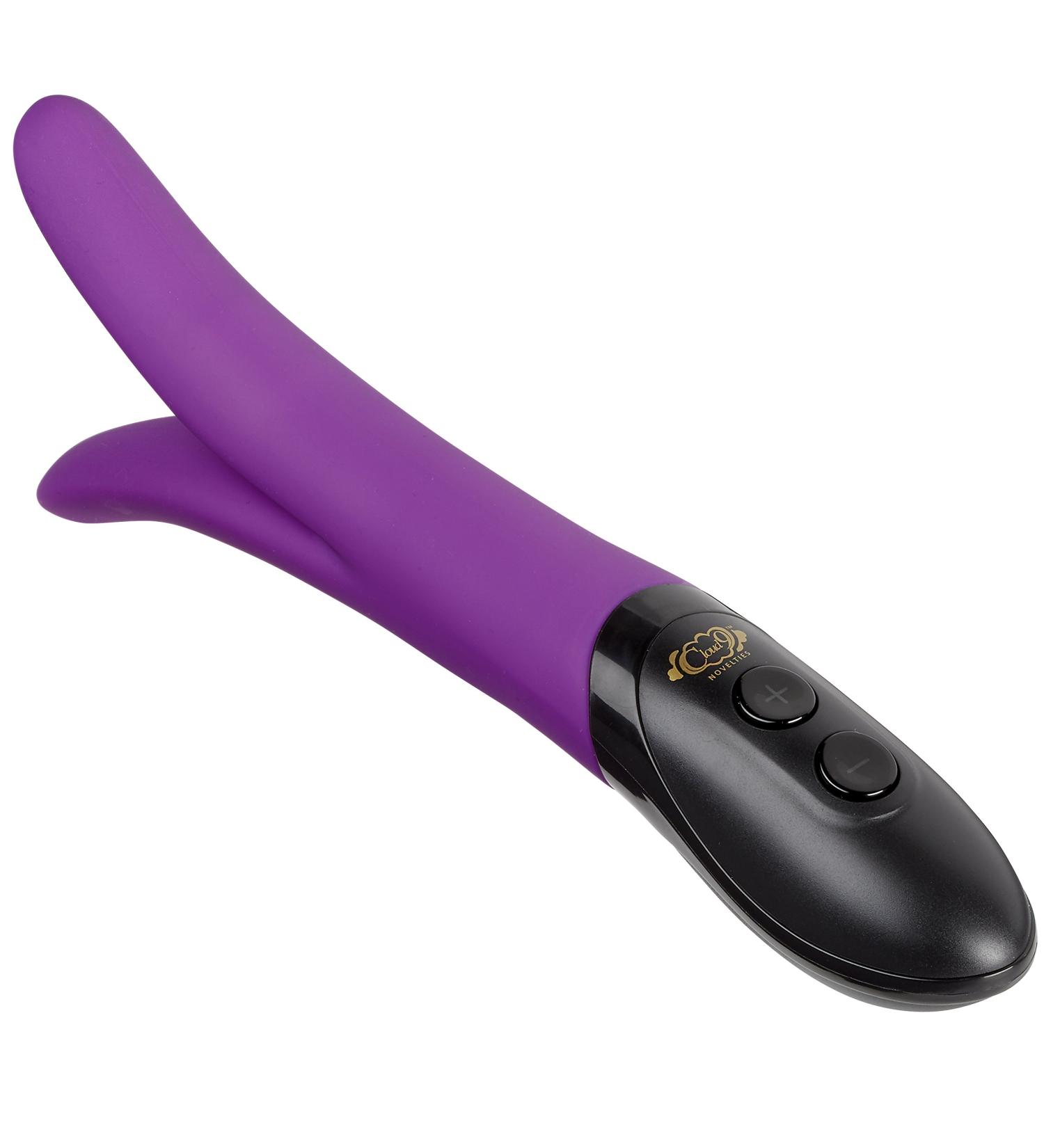Cloud 9 Novelties Double Touch Stimulator 0.75-Pound Purple/Black Purple/Black 1 count - Buy Online on GoSupps.com