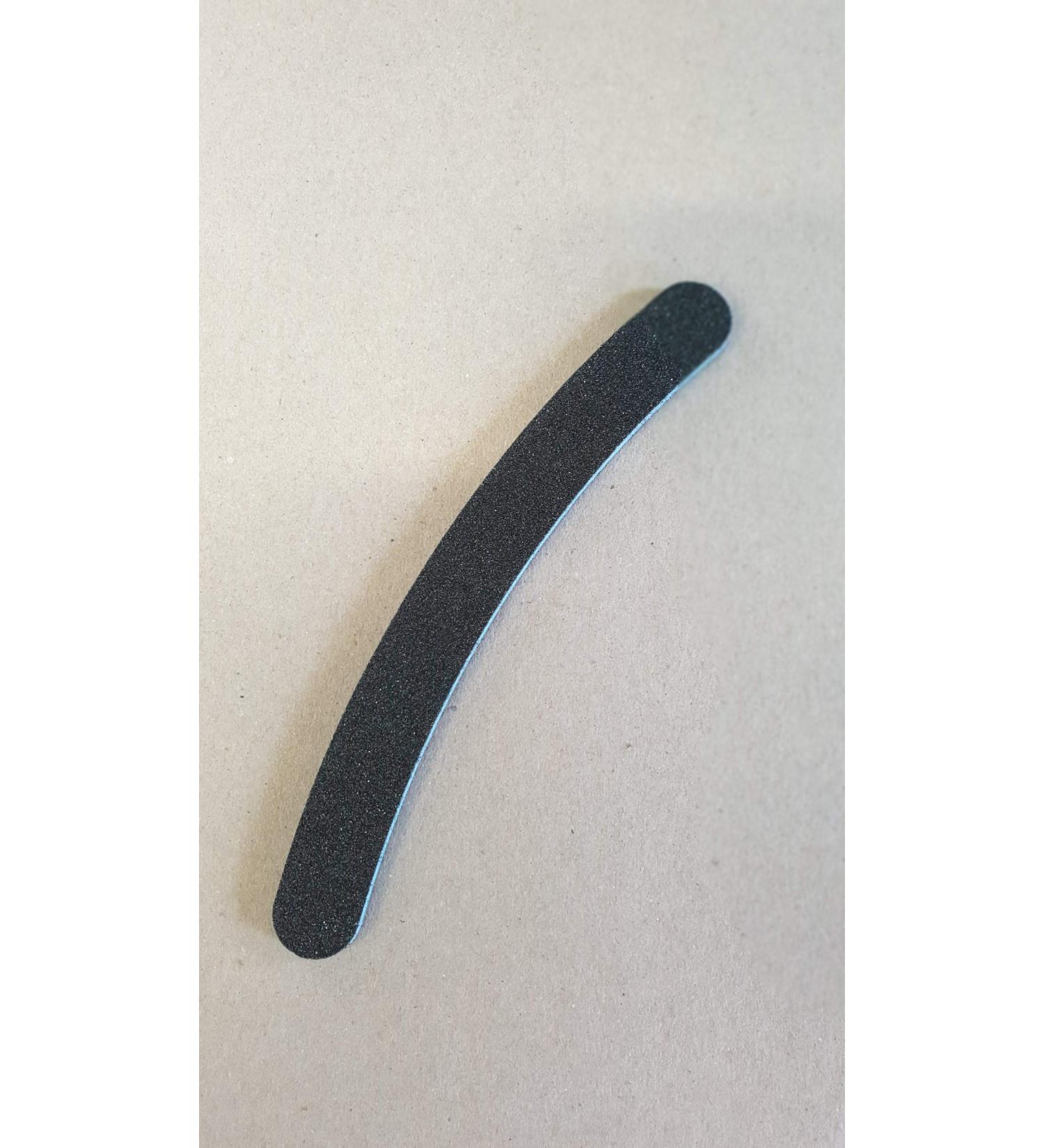 Cuccio 80 Grit Blue Centre Black Boomerang Nail File