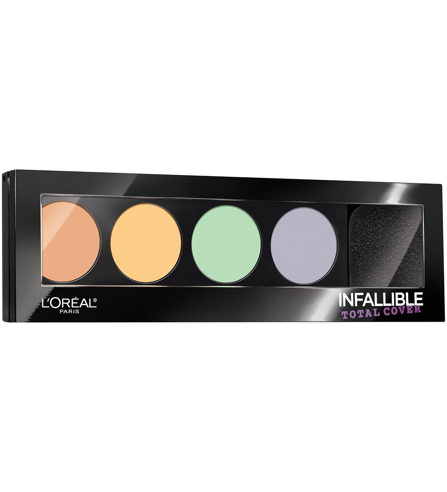 L'OrÃ©al Paris Infallible Total Cover Color Correcting Kit - Assorted - 0.17 Oz. - Buy Online on GoSupps.com