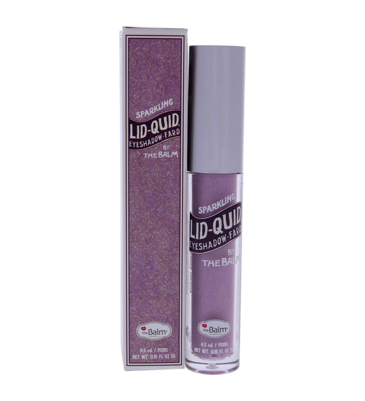 theBalm Lid-Quid Sparkling Liquid Eyeshadow - Lavender Mimosa | Long Lasting Formula - Buy Online on GoSupps.com