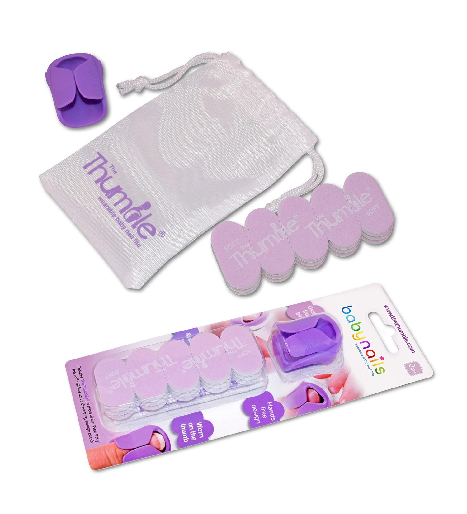 Baby Nails Care Set | Hand-Free Nail Care for Newborns | 15 Disposable Files | Ideal Gift for Expectant Mothers - Buy Online on GoSupps.com