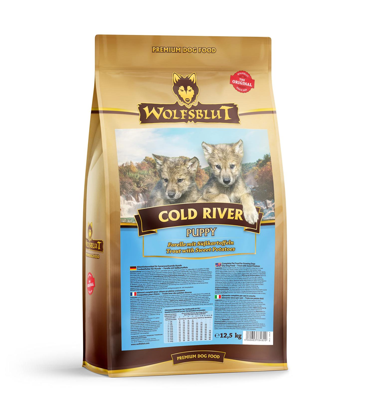 Wolfsblut Cold River Puppy 12.5 kg