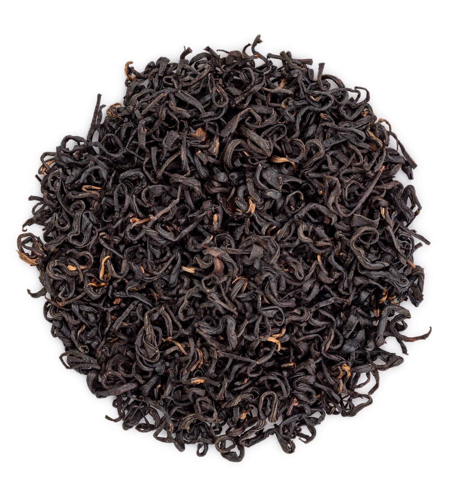 Oriarm 450g Aromatic Snail Keemun Black Tea Loose Leaf - Chinese Black Breakfast Tea Leaves Qimen Xiang Luo Keemun Black Tea 450g - Buy Online on GoSupps.com