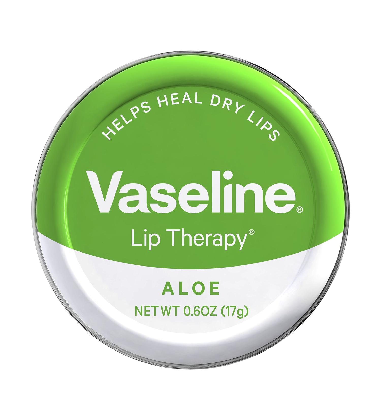 Vaseline Lip Therapy Aloe 0.6 oz - Soothing & Moisturizing Lip Care - Buy Online on GoSupps.com