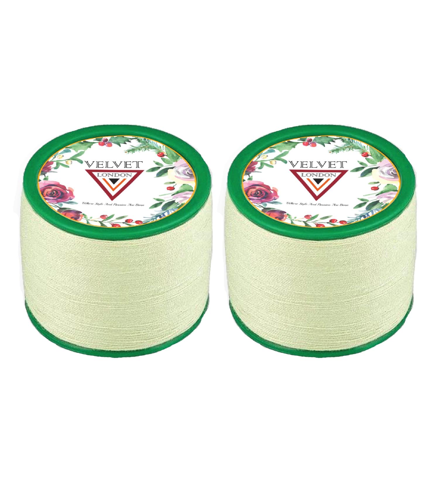 Velvet London Cotton Eyebrow Threading Thread Antiseptic and chemical free Eyebrow Threading Thread for sensitive skin to remove hair from upper lip chin and forehead (2pk) - Buy Online on GoSupps.com