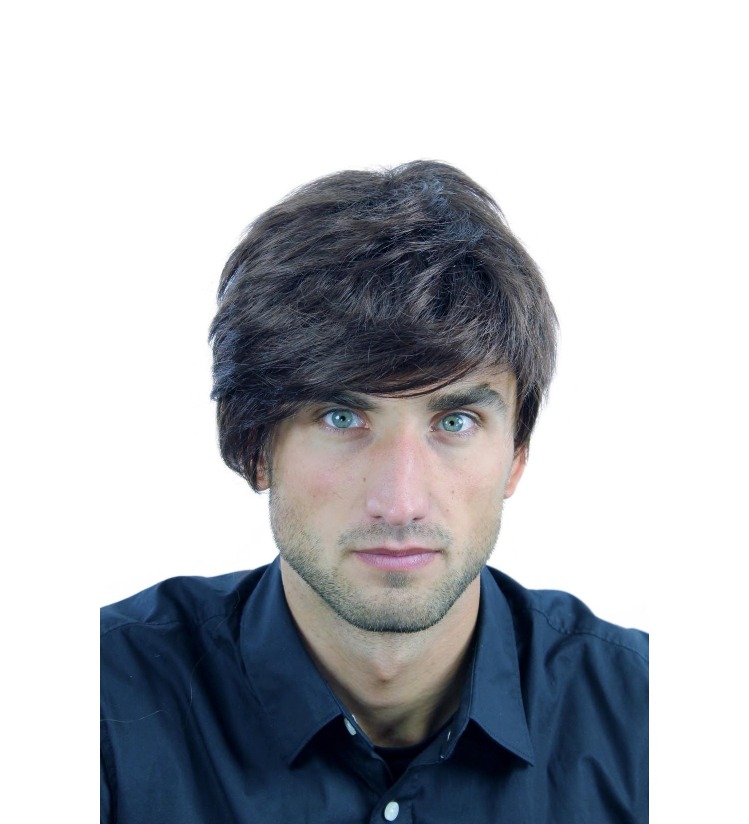 WIG ME UP WL-2362-4/33 Men's Wig - Brown Reddish Brown Mixed - Premium Full Hair Style for Men - Buy Online on GoSupps.com