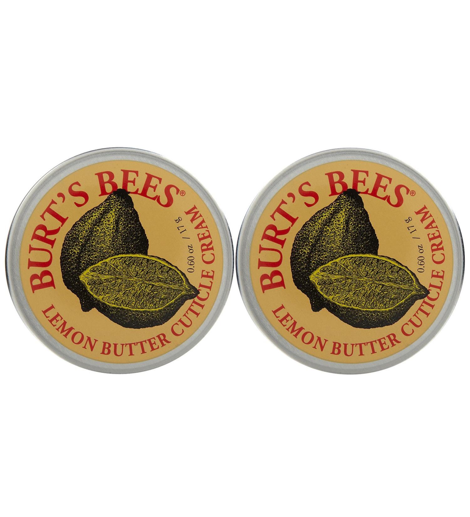 Burt's Bees Lemon Butter Cuticle Creme 0.6 oz - Pack of 2 | Moisturizing Cuticle Care - Buy Online on GoSupps.com