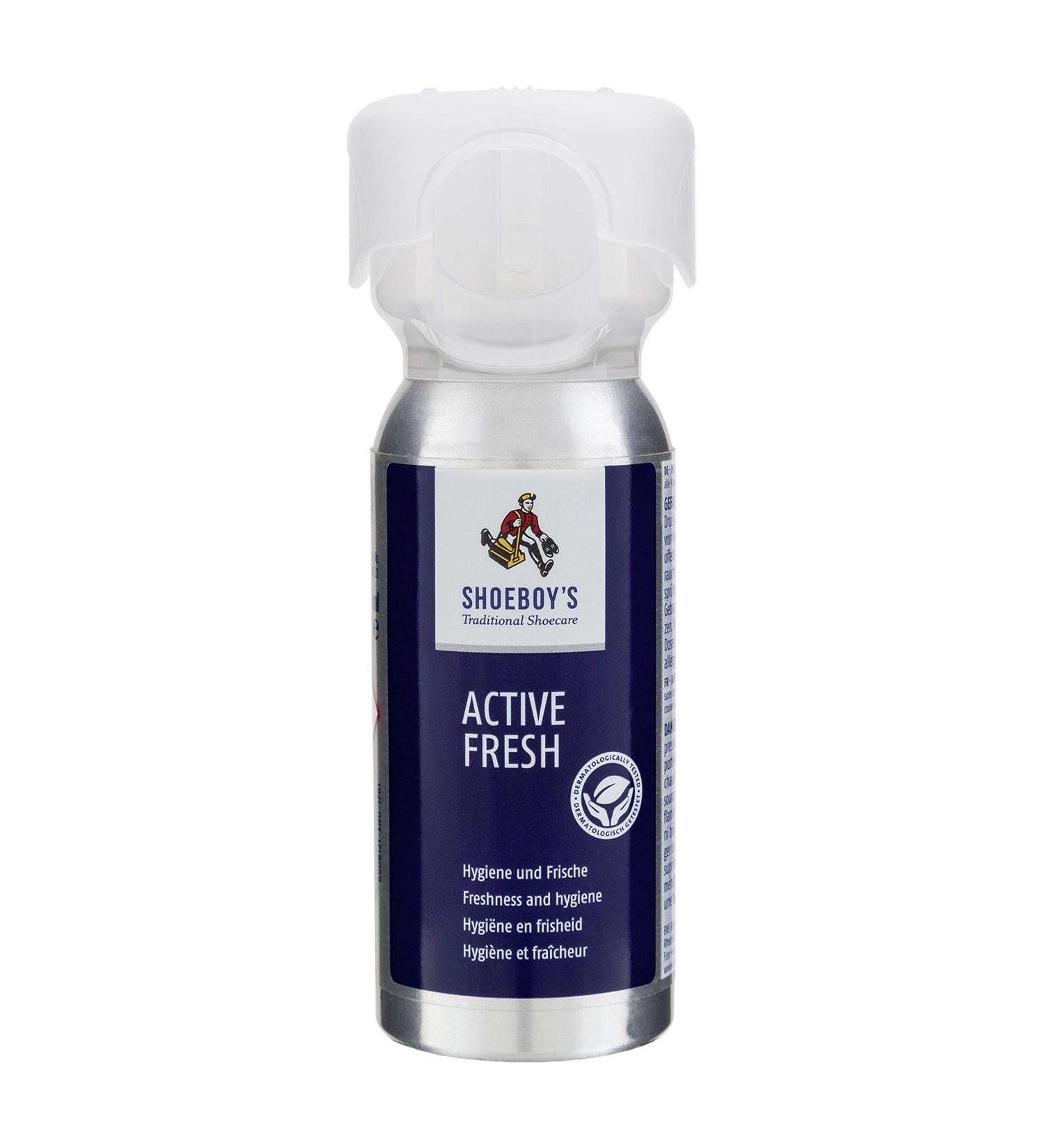 Shoeboy's Active Fresh 100ml - Neutral Shoe Deodorizer Spray for All Footwear | 1 Pack - Buy Online on GoSupps.com