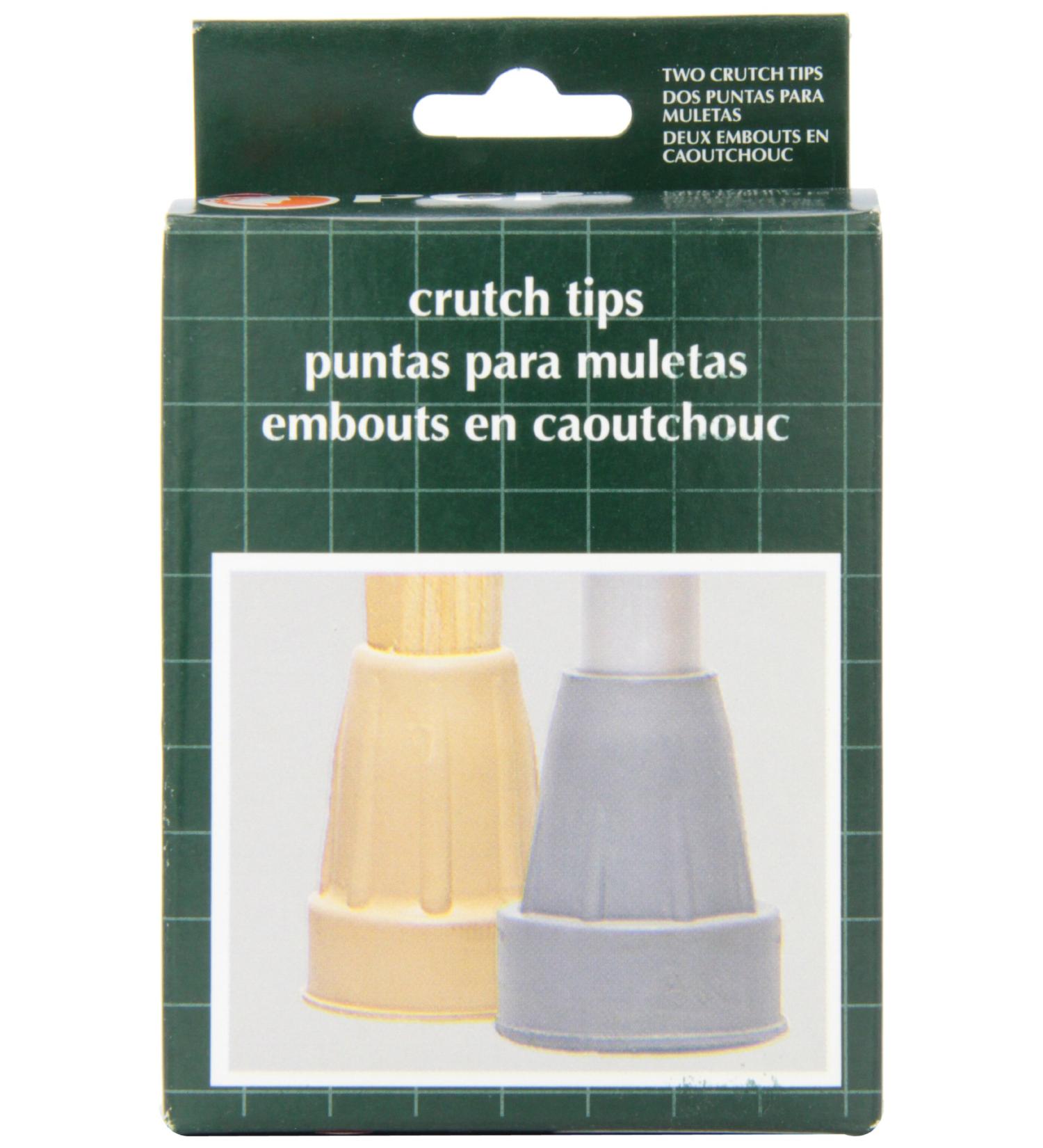 PCP Mobility & Homecare Medium Crutch Tips Grey - Buy Online on GoSupps.com