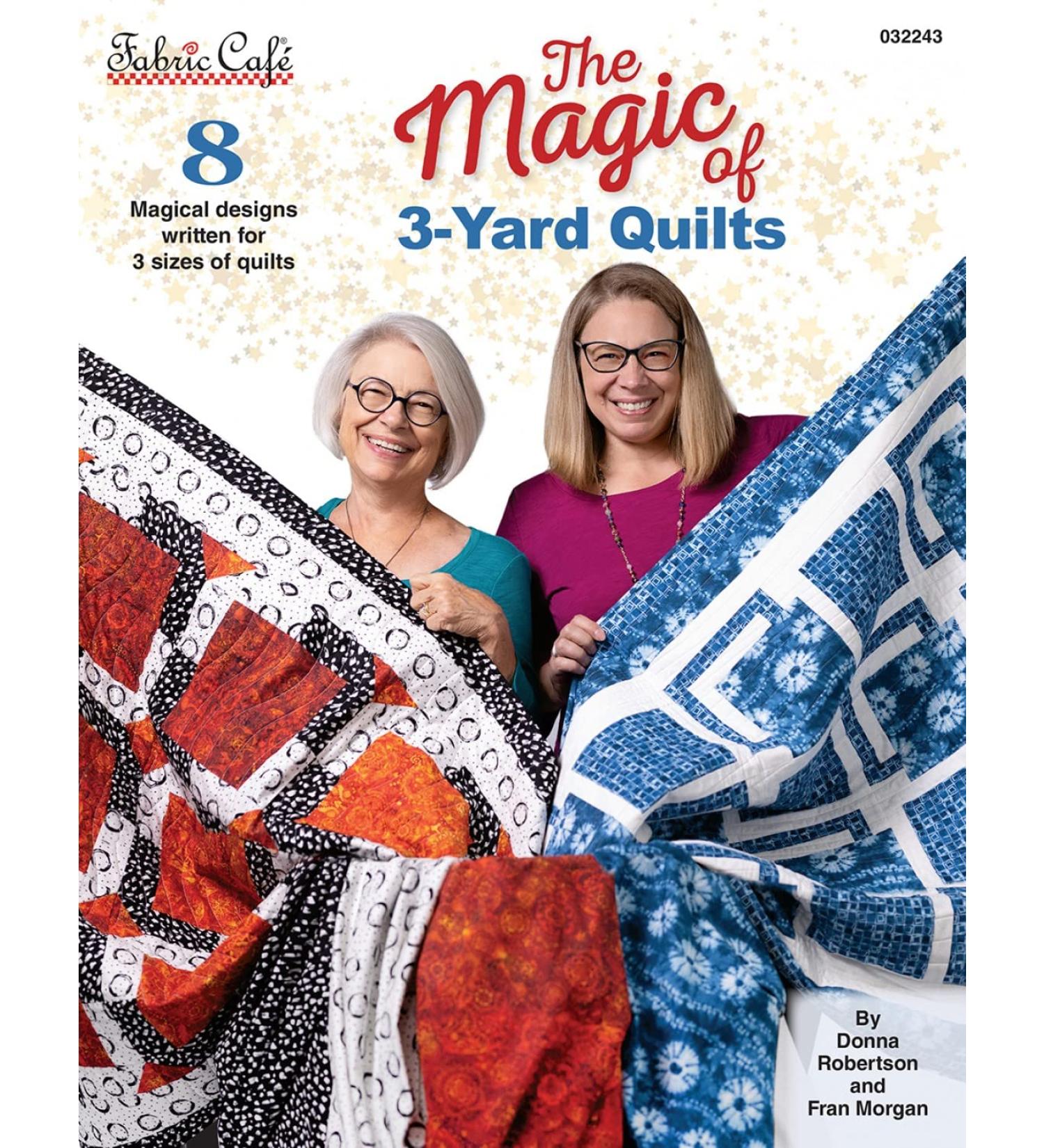 3-Yard Quilts Pattern Book by Fabric Cafe - Unlock the Magic of Quilting with 12 Stunning Designs - Buy Online on GoSupps.com