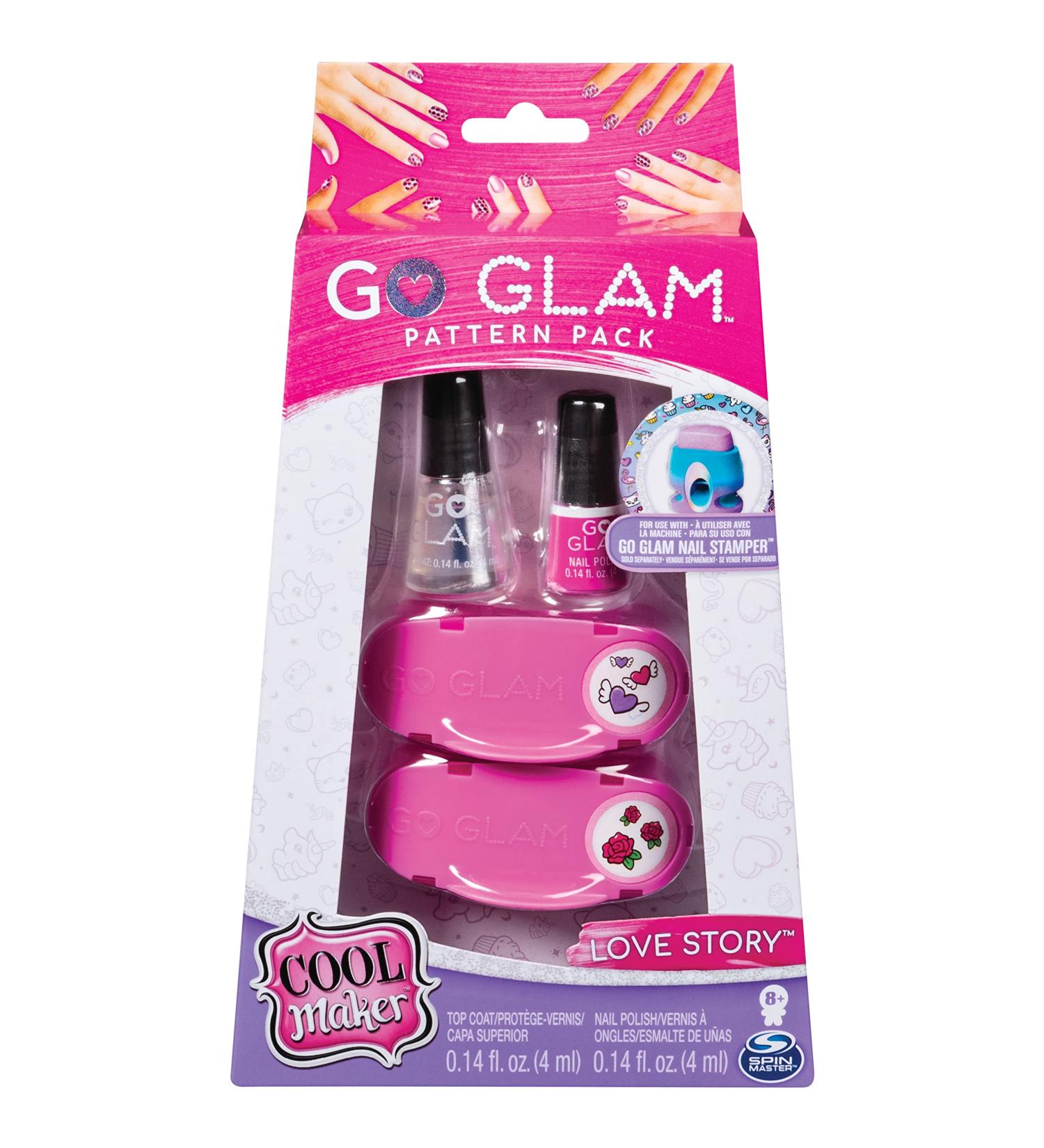 Cool Maker Go Glam Refill Set Lovestory | Nail Studio & Salon | Nail Polishes & Motif Cartridges | Ages 8+ - Buy Online on GoSupps.com