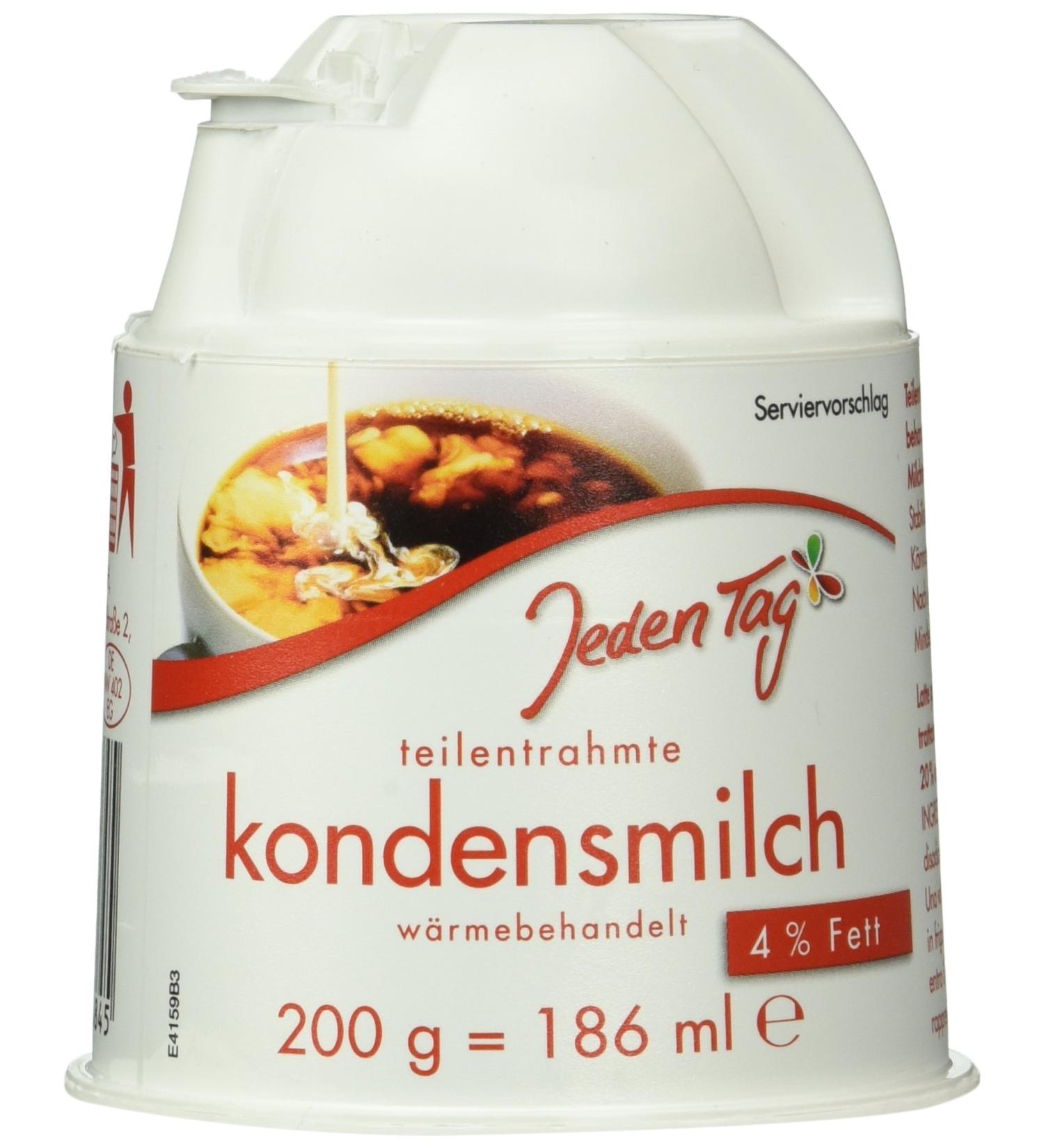 Every Day Condensed Milk Jug 4% - Pack of 20 (20 x 200g) | Premium Quality for Baking & Cooking - International Shipping Available - Buy Online on GoSupps.com