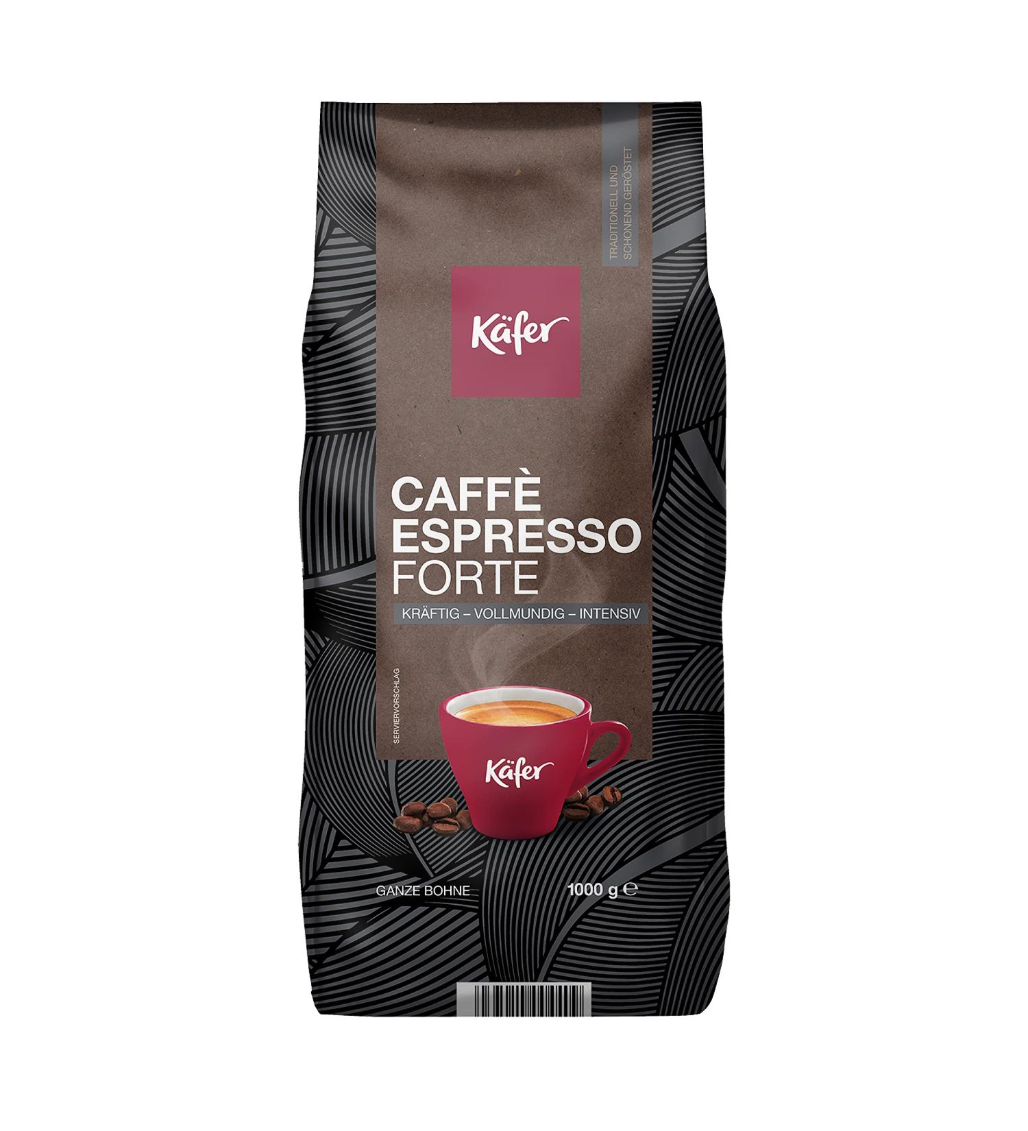 Coccinelle Espresso Forte grains 1000 g pack de 1 (1 x 1 kg) - Buy Online on GoSupps.com