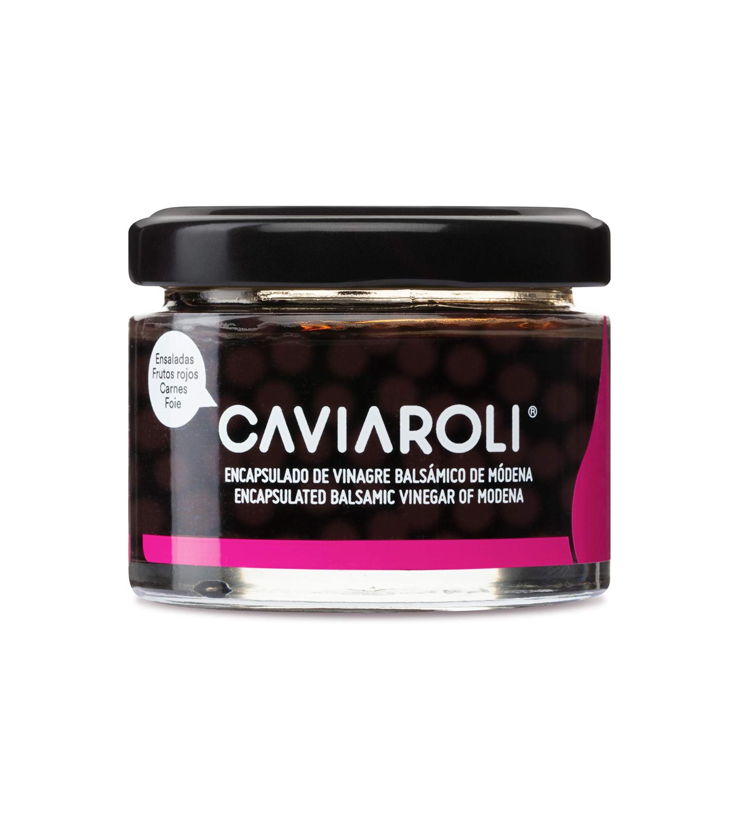 Caviaroli Pearls of Balsamic Vinegar - Gourmet Modena Caviar for Dressing & Garnish - 50g International Shipping - Buy Online on GoSupps.com