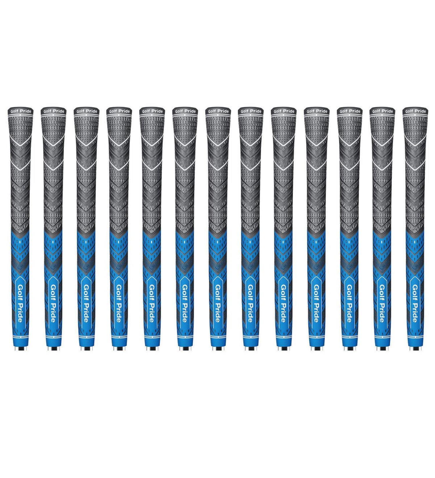 Golf Pride MCC Plus4 Golf Grips (13 Piece) Midsize Blue