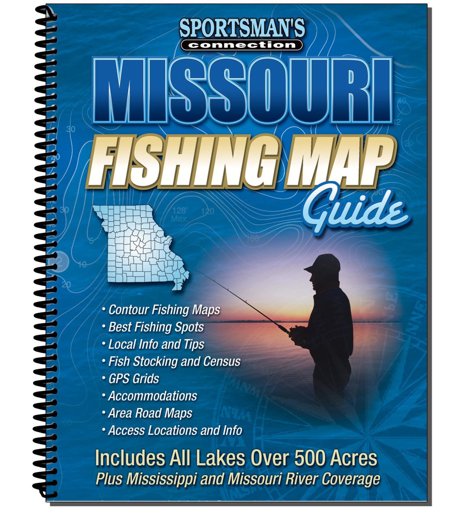 Missouri Fishing Map Guide: Explore the best fishing spots in Missouri - Buy Online on GoSupps.com