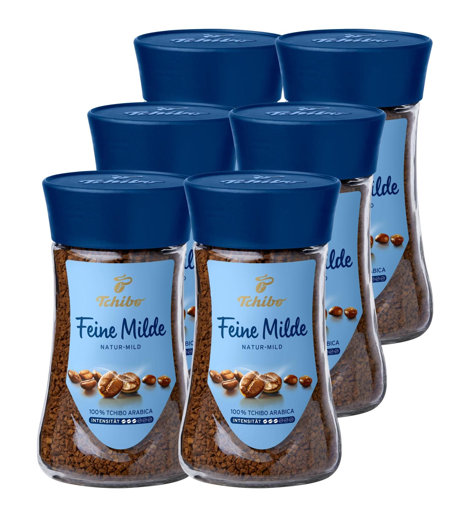 Tchibo - Feine Milde Instant Coffee - 6x 100g - Buy Online on GoSupps.com