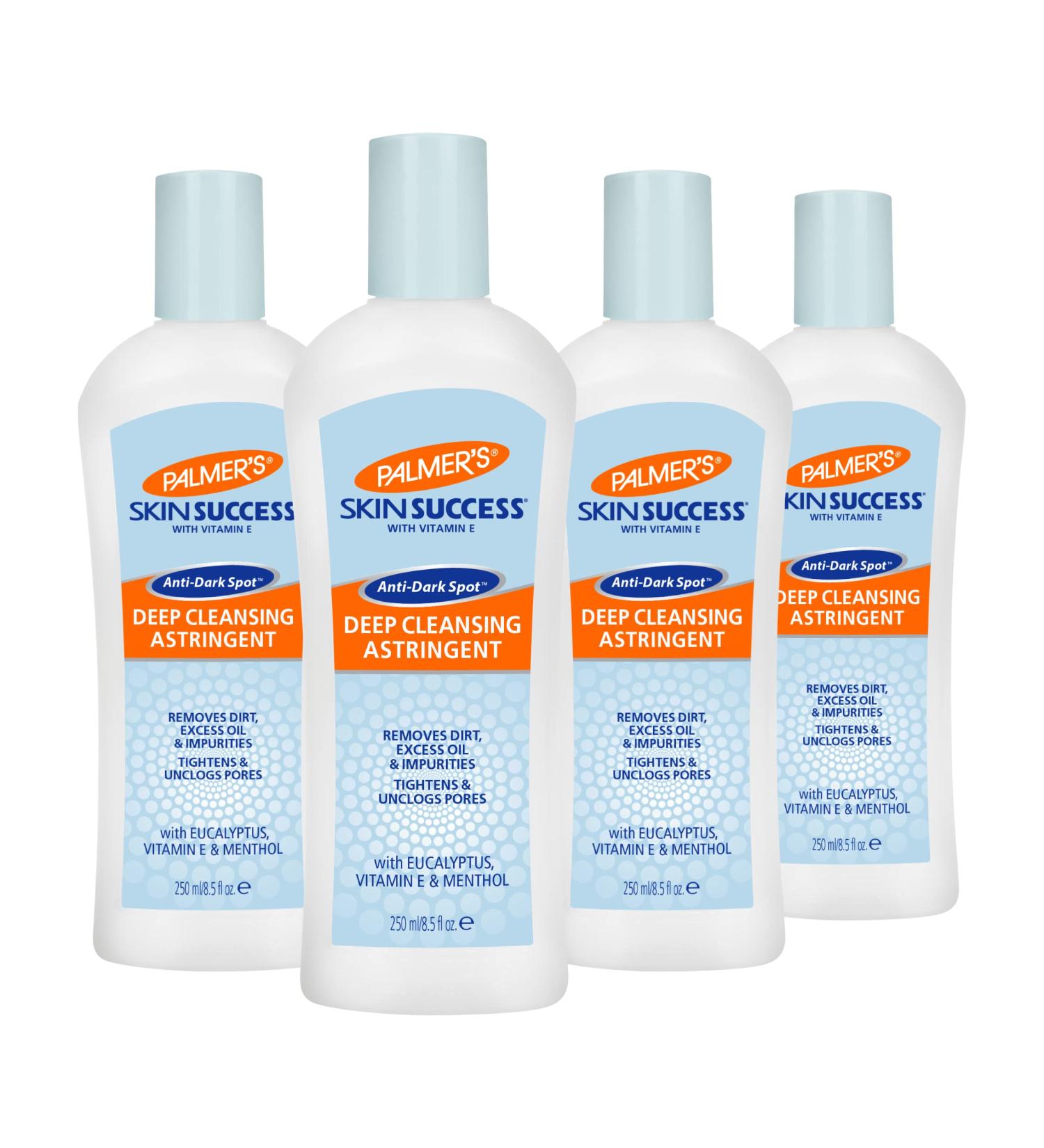 Palmer's Skin Success Deep Cleansing Astringent with Vitamin E 8.5oz (Pack of 4) - Buy Online on GoSupps.com