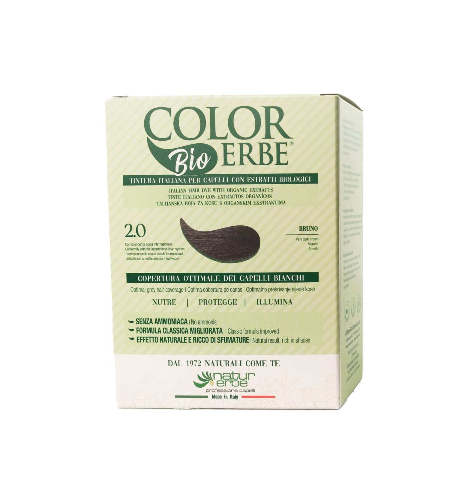 Organic Herbal Colour Dye Brown (2.0) - Buy Online on GoSupps.com