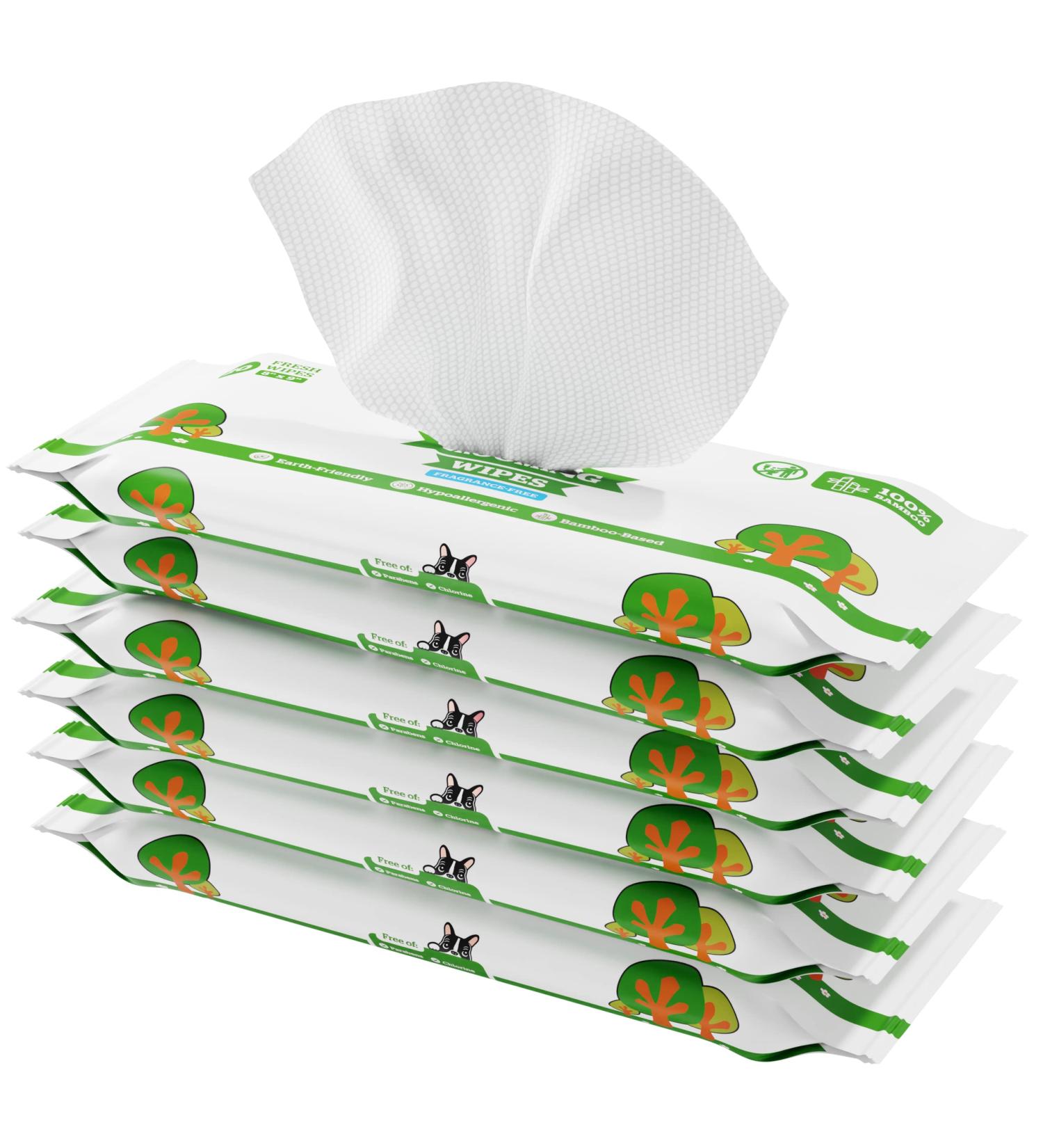Pogi's Caregiver Travel Package - 120 Biodegradable Dog Wipes - Extra Red Unfragranced & Convenient - Buy Online on GoSupps.com