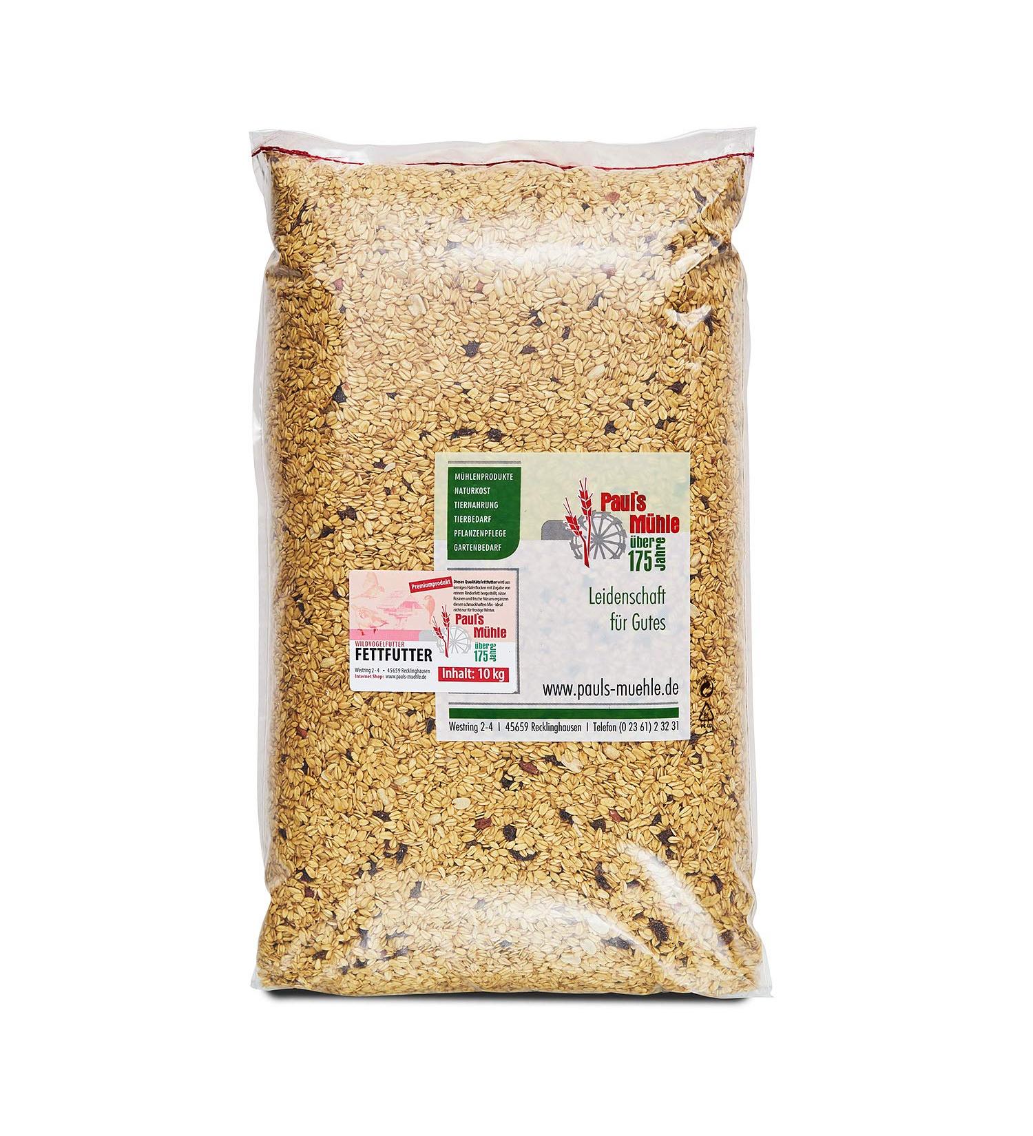 Paul's M hle Wild Bird Fat Food - Premium 10 kg Bag | Best Quality Bird Feed for Wild Birds - Buy Online on GoSupps.com