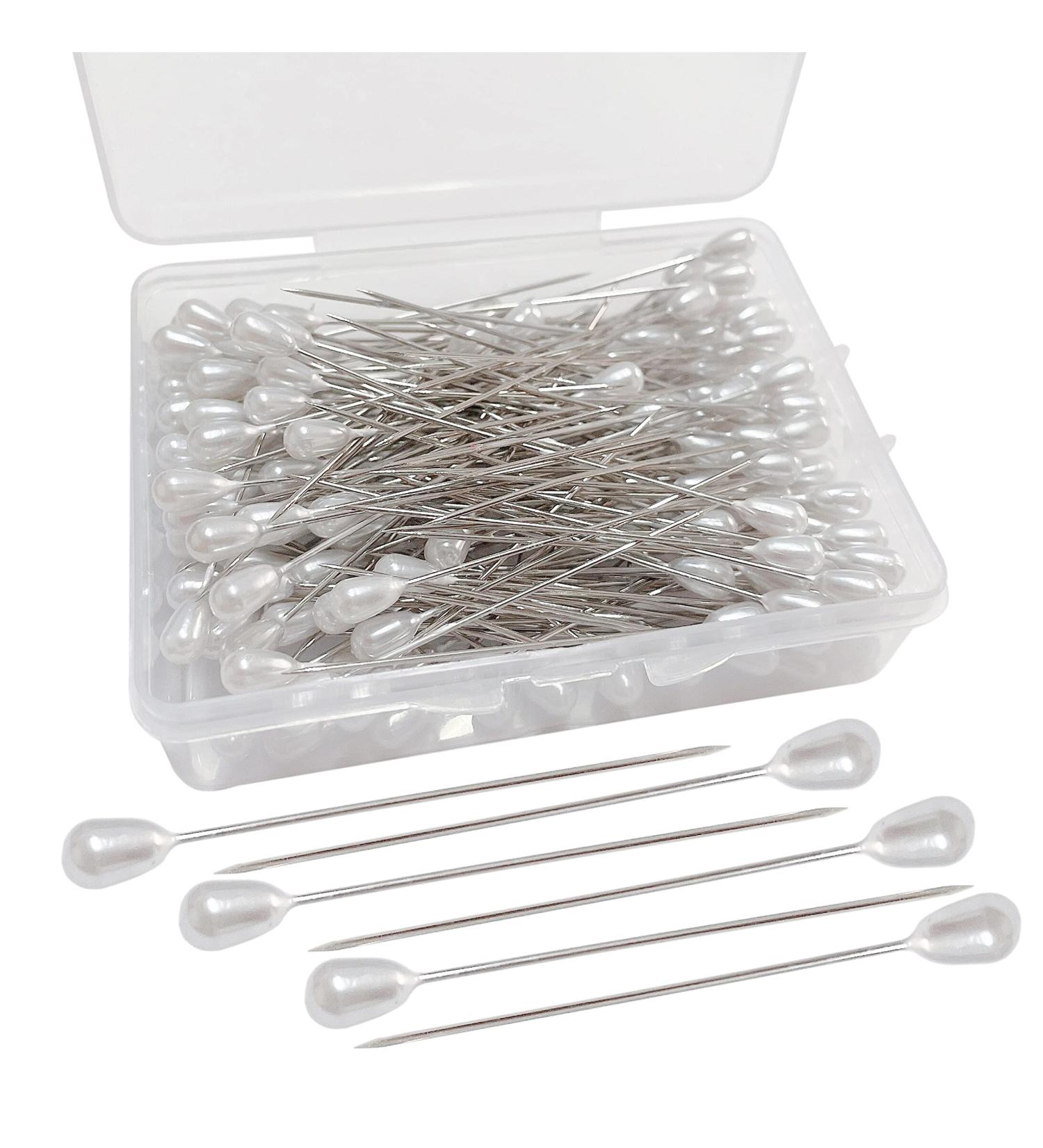 100pcs Teardrop Pearl Corsage Pins for DIY Crafts & Wedding Decor - Buy Online on GoSupps.com