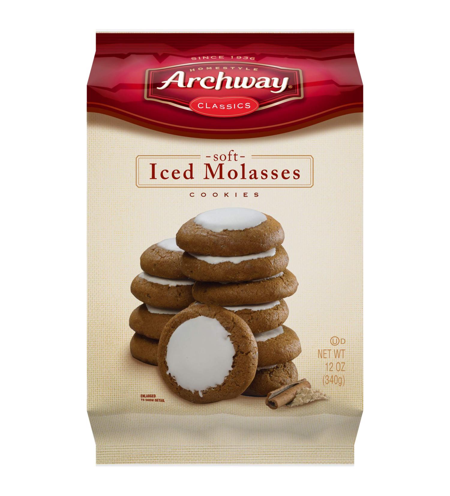 Buy Archway Iced Molasses Cookies 12oz - Delicious Treats Online - Buy Online on GoSupps.com