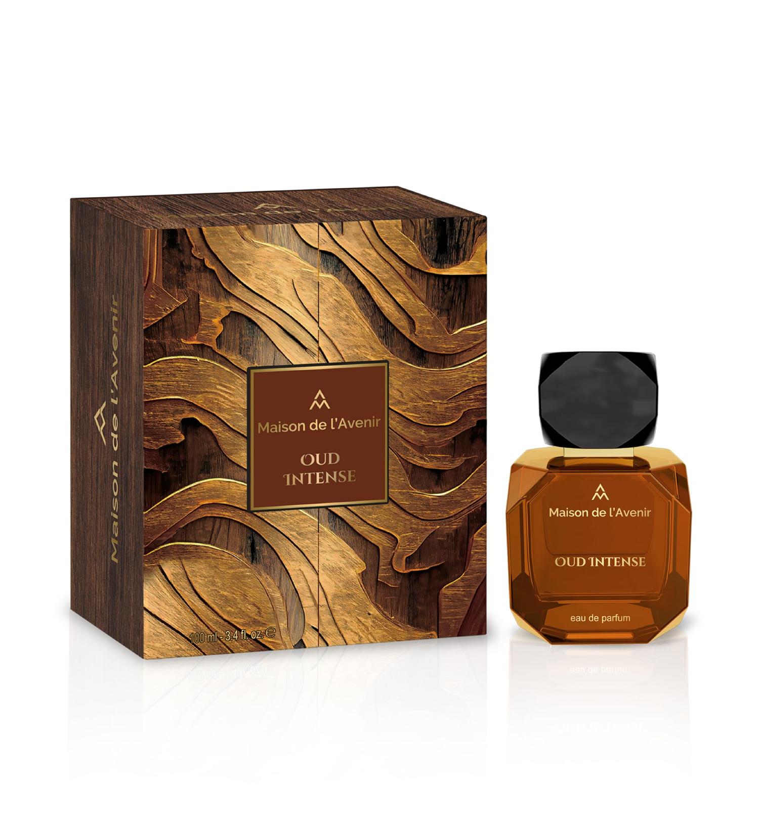 Maison de l'Avenir Oud Intense - Floral Oriental - with notes of Vanilla Amber Oud - Unisex - Cologne for Men - Perfume for Women - Long Lasting - Fine Niche Fragrance - Buy Online on GoSupps.com