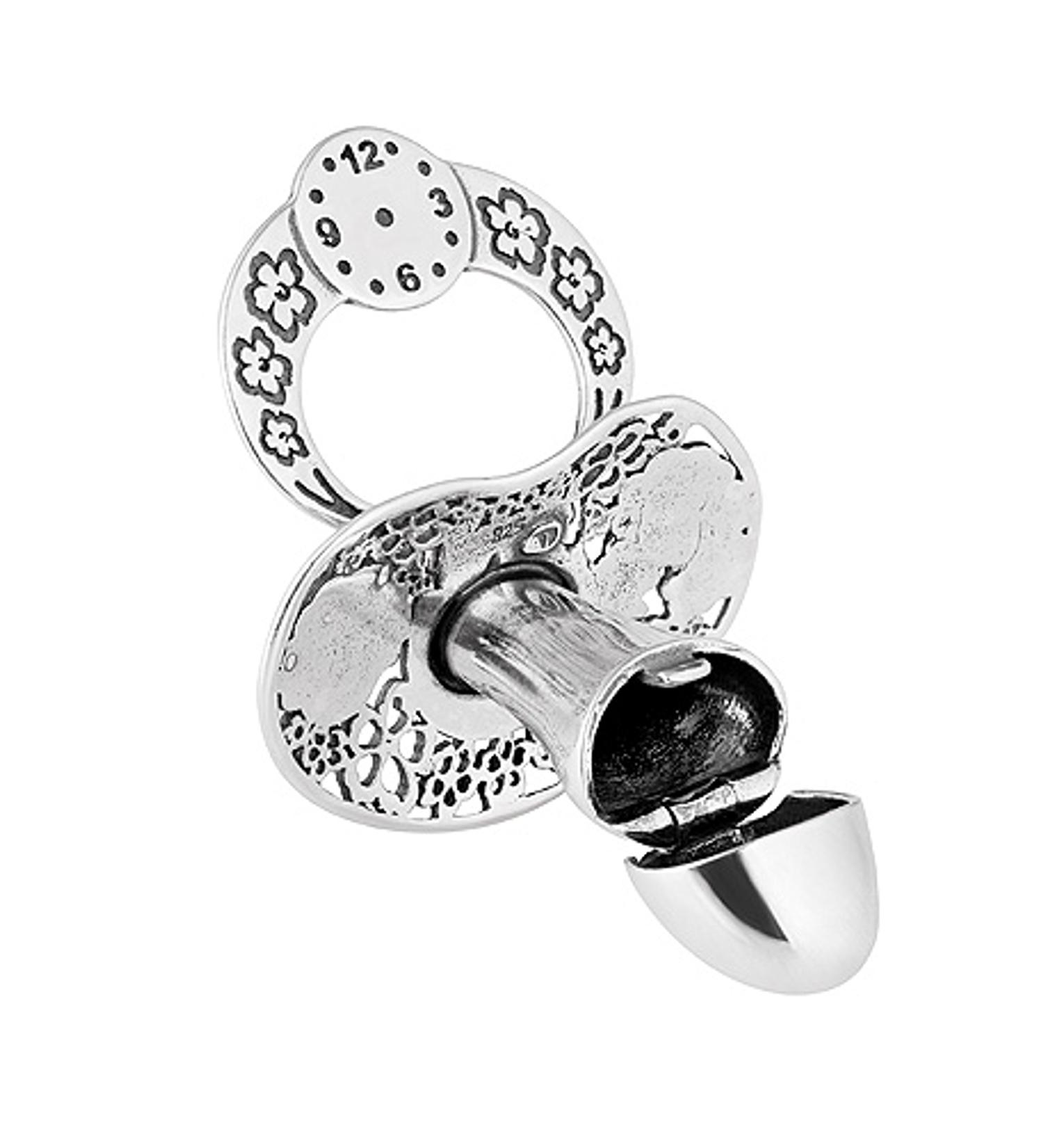 Fish Children's Christening Gift Pacifier | Real Silver | Eco-Friendly Packaging | International Shipping - Buy Online on GoSupps.com