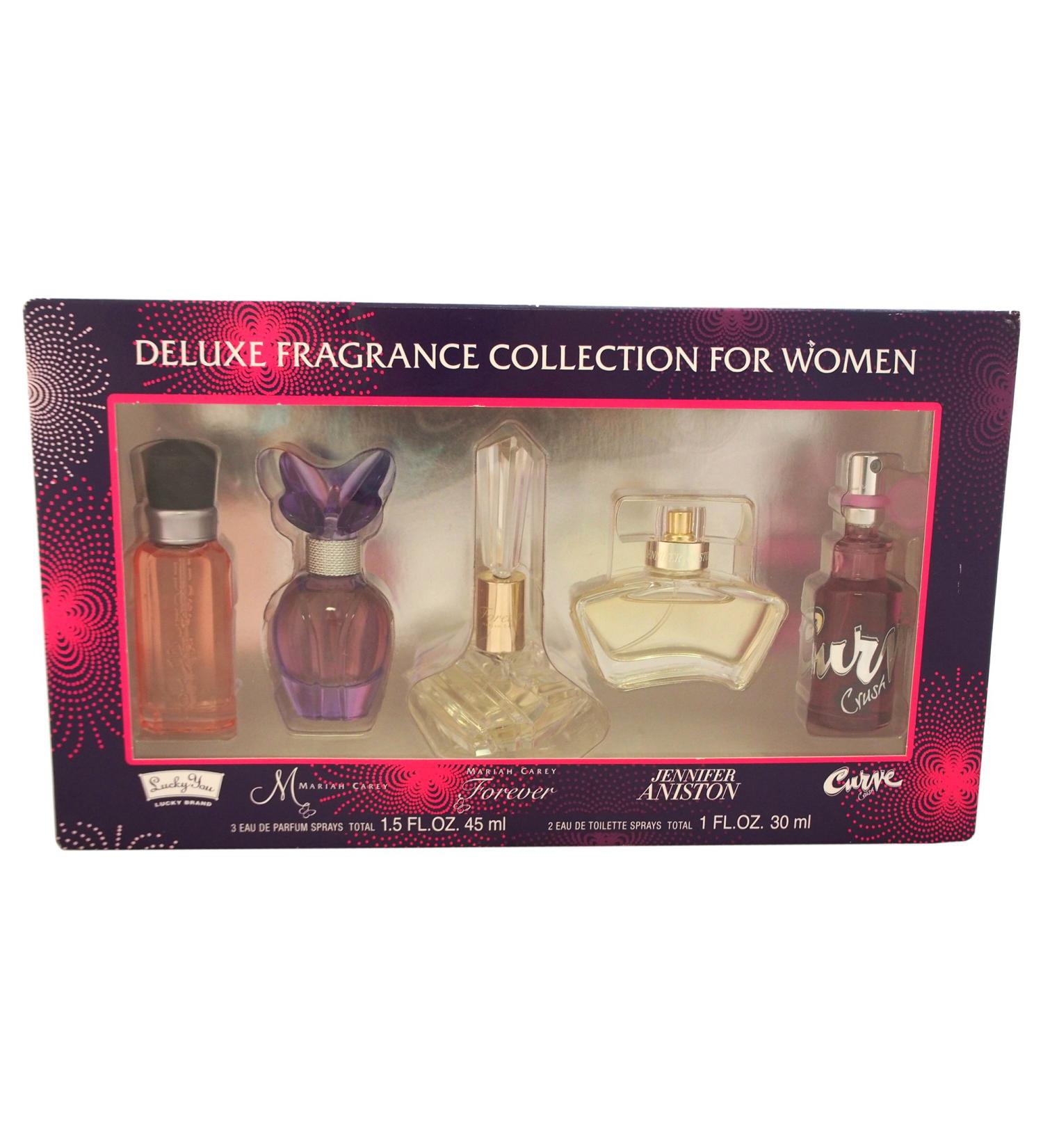 Deluxe Fragrance Collection 5 Piece Mini Gift Set 1.41 Pound