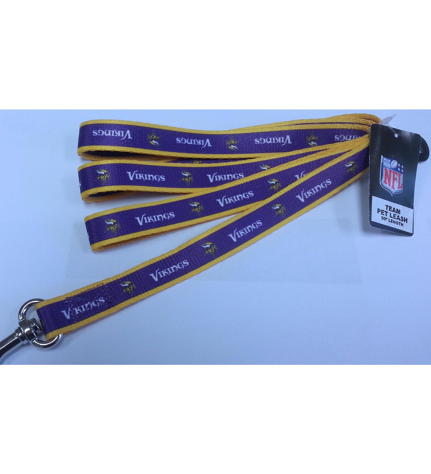 Minnasota Vikings NFL Licensed Dog Leash