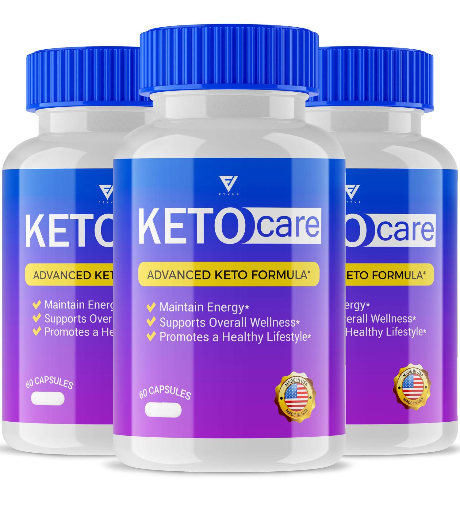 Buy Keto Care Capsules 3 Pack | Advanced Strength Formula for Overall Wellness | 180 Capsules | International Shipping - Buy Online on GoSupps.com