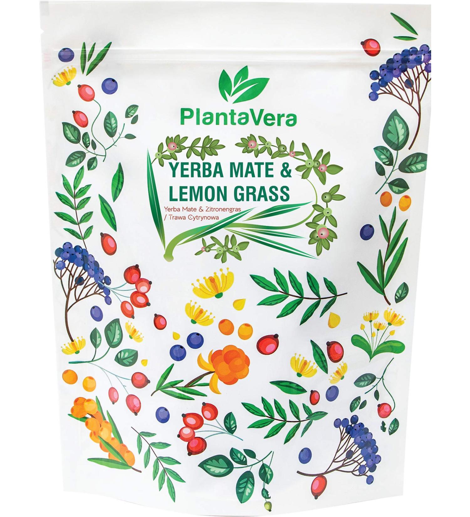 Planta Vera Yerba Mate Despalada + LemonGrass Energry from Brazil Great Aroma from Paraguay 700G - Buy Online on GoSupps.com