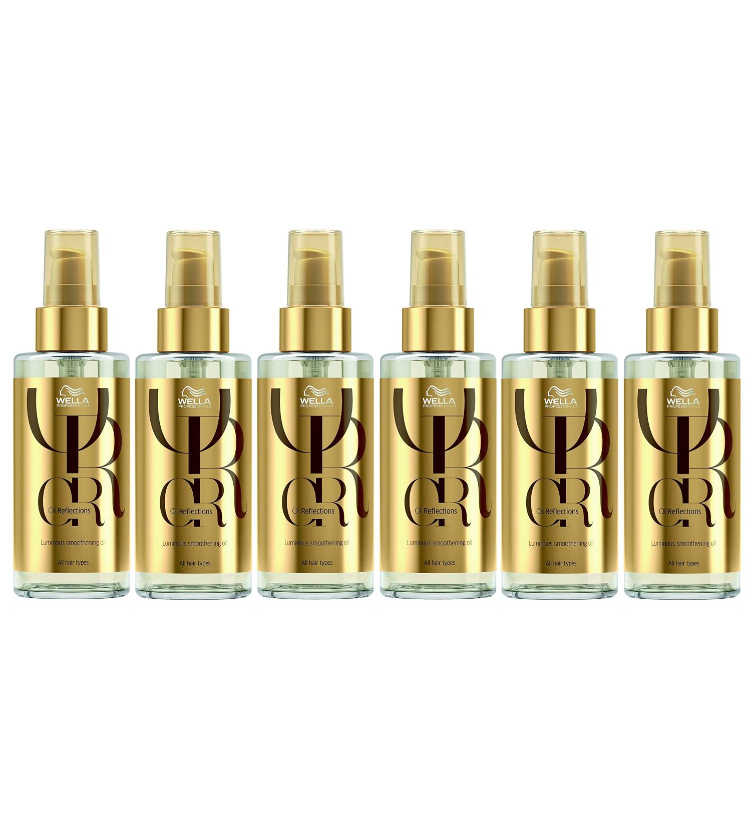 6er Luminous Smoothening Oil Reflections Wella Professionals Oil for smooth hair 100 ml