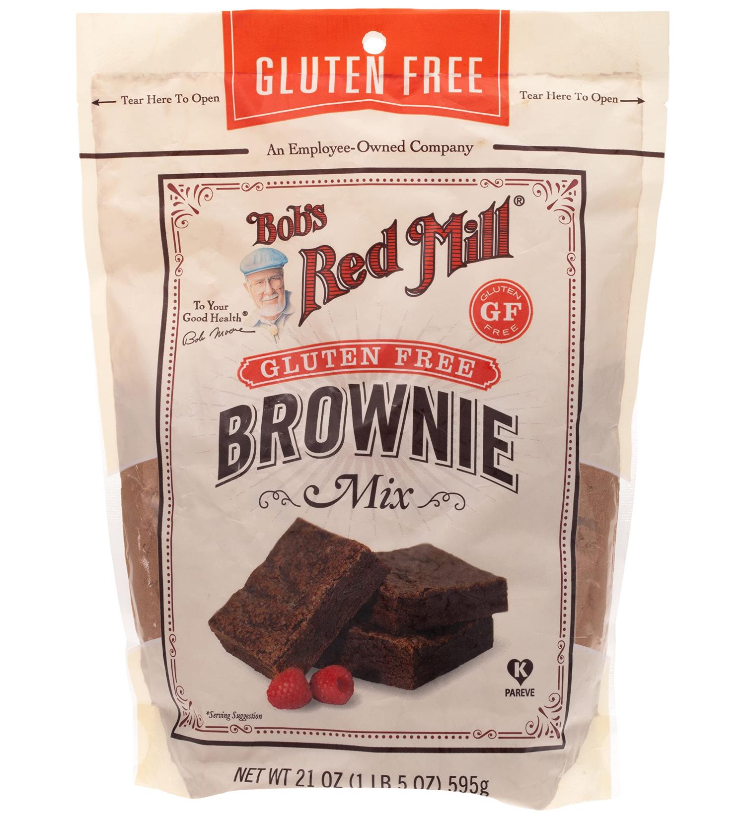 Bob's Red Mill Gluten Free Brownie Mix - 21 oz (595 g) | Delicious & Easy Baking - Buy Online on GoSupps.com