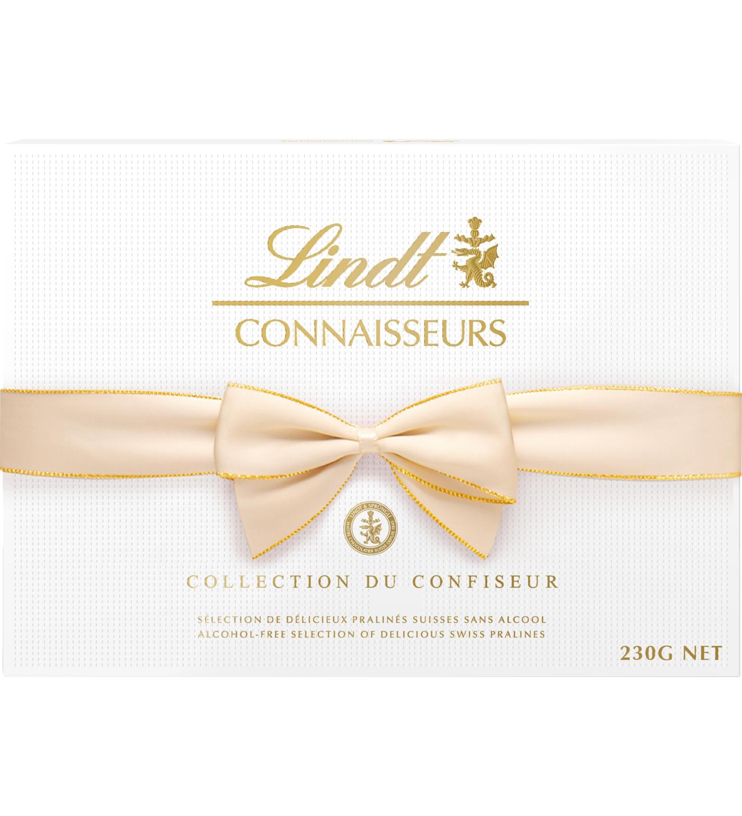 Lindt - Bo te PRALIN S DU CONFISEUR Assorti - Assortiment de Chocolats au Lait Noirs et Blancs - Id al pour No l 230g Pralin s du Confiseur 230g