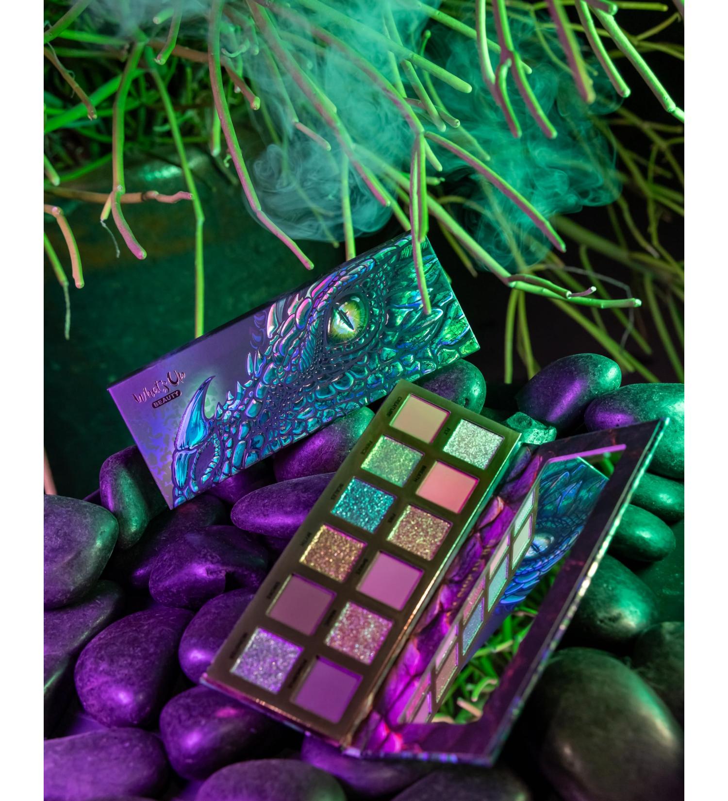 Whats Up Beauty Dragon Eye Eyeshadow Palette | Talc-Free Clean Cruelty-Free Makeup Made in Italy - Buy Online on GoSupps.com