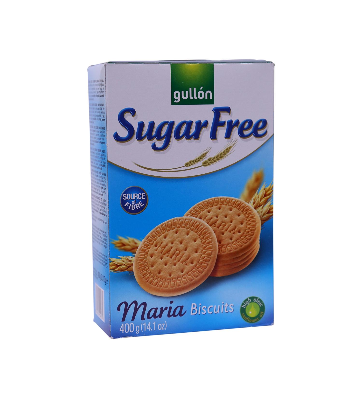 Gullon Sugar Free Maria Biscuits 400g - Healthy Snack Option - Buy Online on GoSupps.com