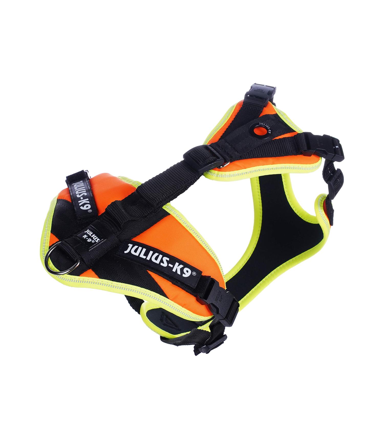 Buy Julius-K9 Mantrailing & Outdoor Dog Harness Size S - UV Orange with Neon Edge | International Shipping Available - Buy Online on GoSupps.com