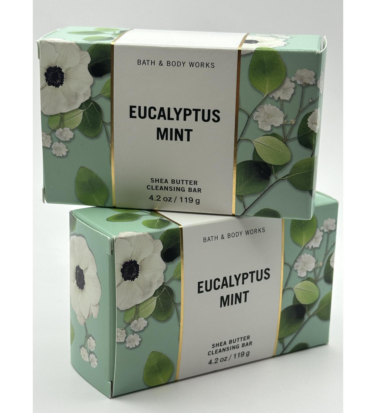 Buy LOT 2 Eucalyptus Mint Cleansing Soap Bar 4.2 oz | Nourishing Shea Butter | International Shipping Available - Buy Online on GoSupps.com