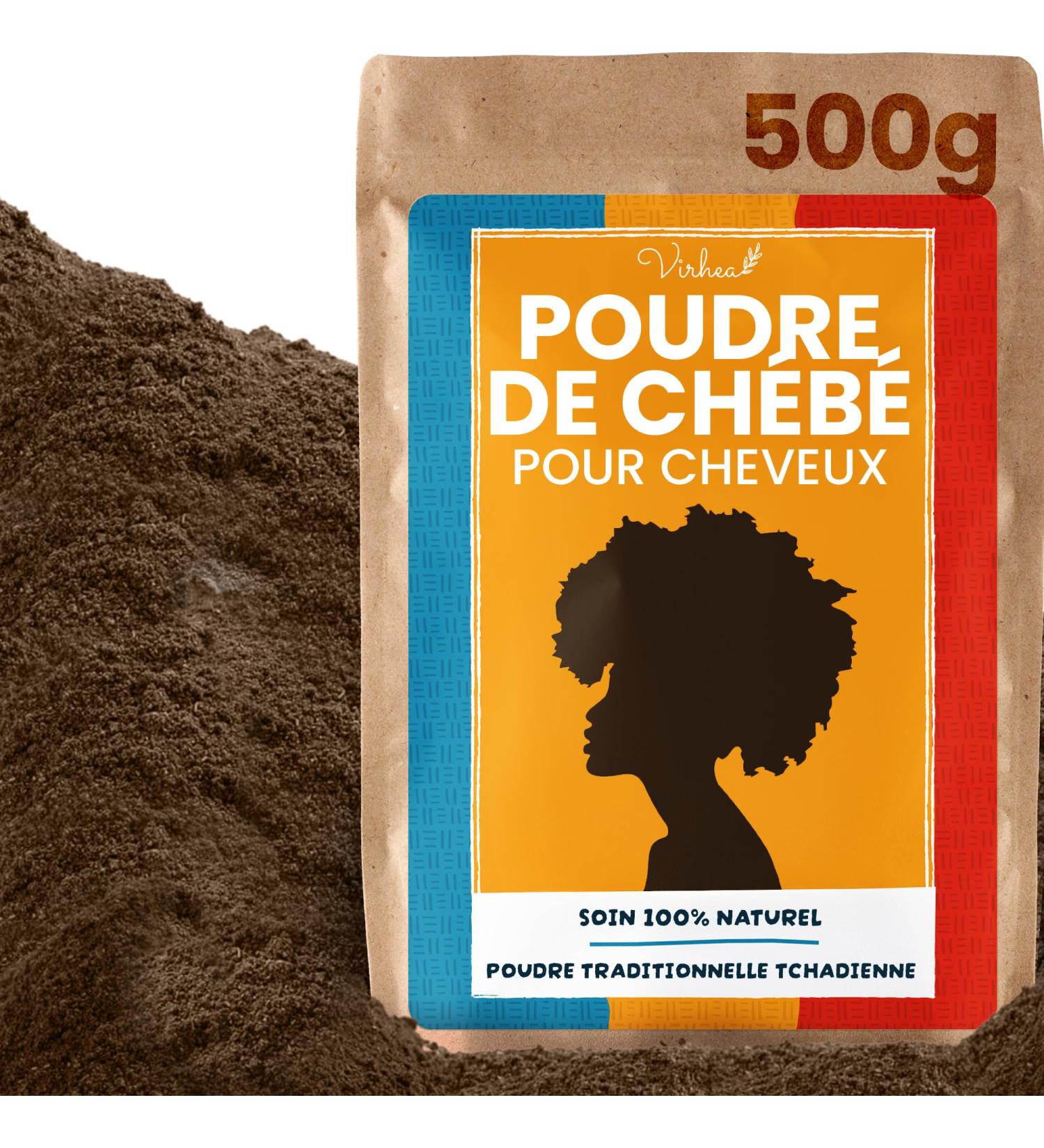 Poudre de Chebe 500g - Chebe Pour Cheveux - Soin Capillaire Traditionnel pour la Pousse et le Renforcement des Cheveux Chebe du Tchad - Buy Online on GoSupps.com