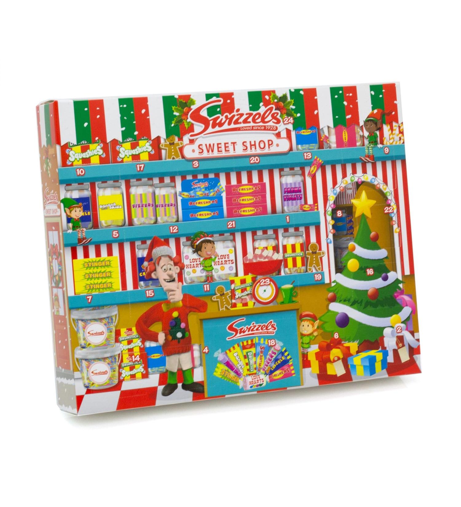 Swizzels Christmas Advent Calendar | Retro Sweets Advent Calendar for Kids Adults | Sweet Shop Advent Calendar - Buy Online on GoSupps.com