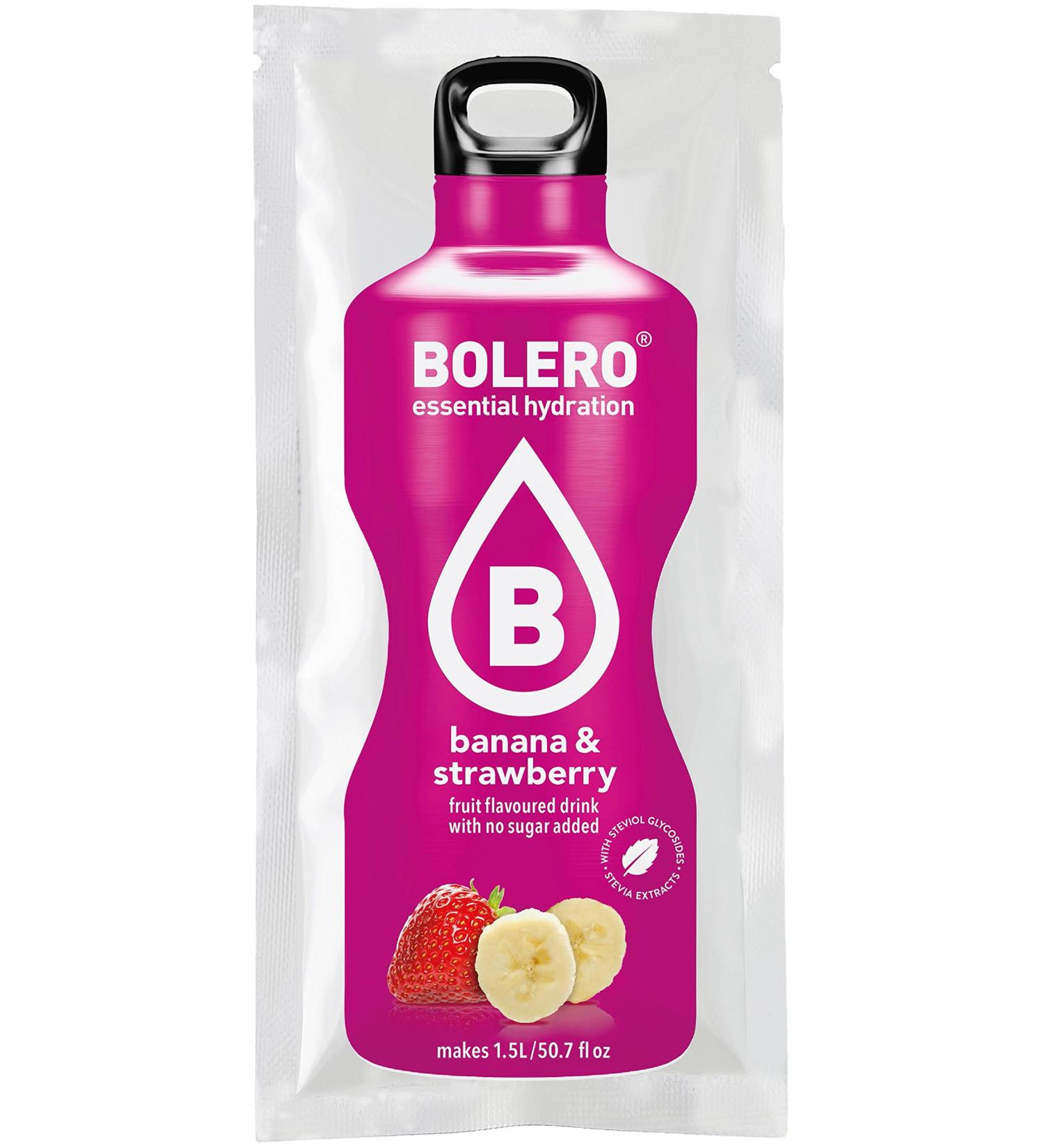 Bolero Drinks Banana & Strawberry 12 x 9g Strawberry 9 g (12 pack)