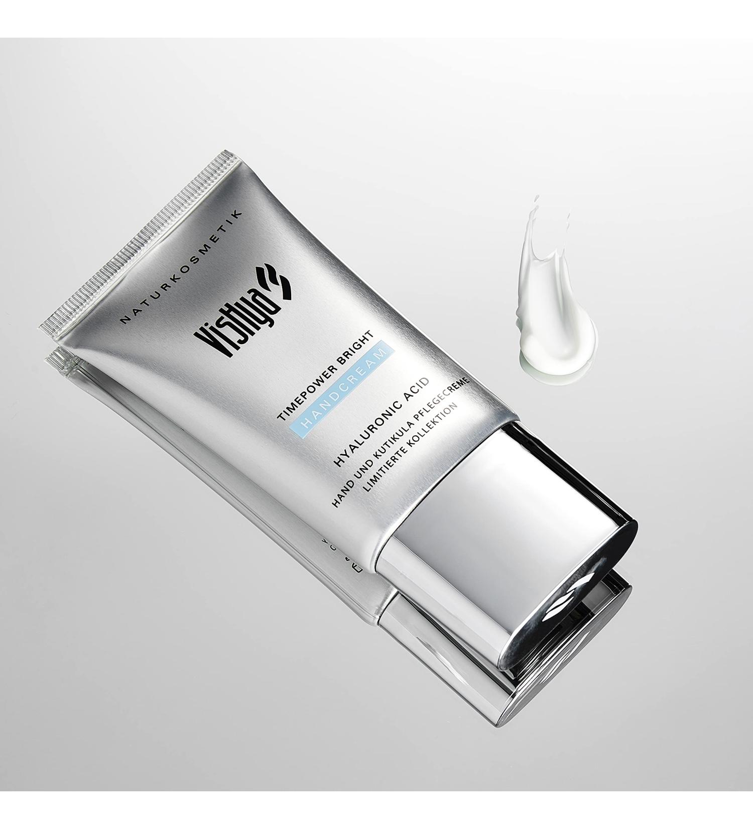 VisHya Timepower Bright Hand Cream (30ML) | Hydrating Hand & Cuticle Care with Hyaluronic Acid | Limited Collection - Buy Online on GoSupps.com